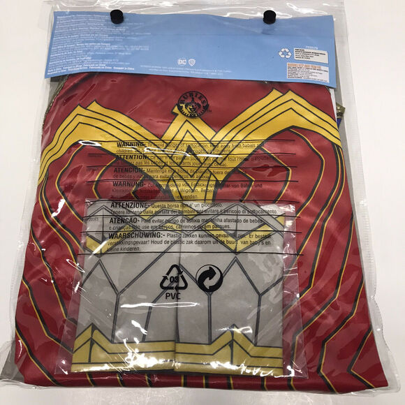 NWT Wonder Woman WW84 Cosplay Dress Up Costume GIRLS LARGE 12 - 14 Superhero - Picture 5 of 5